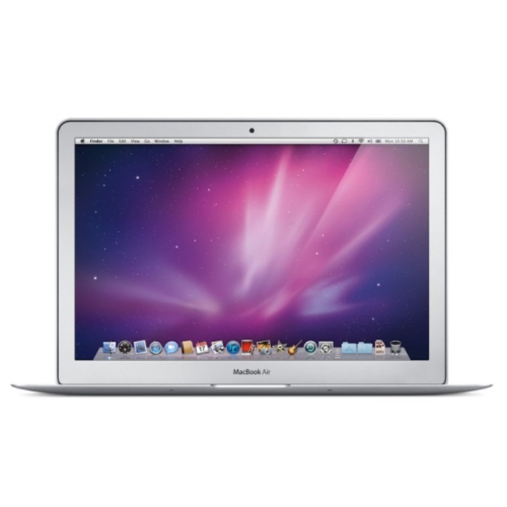 Laptop MacBook Air 13" cu procesor Intel® Core™2 Duo 1.86GHz, 2GB, 128GB Flash, GeForce 320M, Tastatura RO
