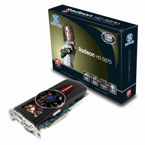 Placa video Sapphire ATI Radeon HD 5870, 1GB, GDDR5, 256bit, DVI