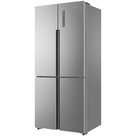 Side by Side Haier HTF-452DM7, 452l, Clasa A++, No Frost, LED, Inox