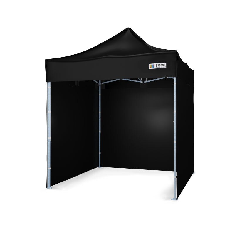 Cort pavilion pliabil 2x2m negru