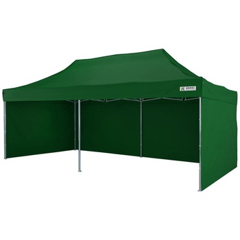 Cort pavilion pliabil 3x6m verde Cort pavilion pliabil 3x6m verde