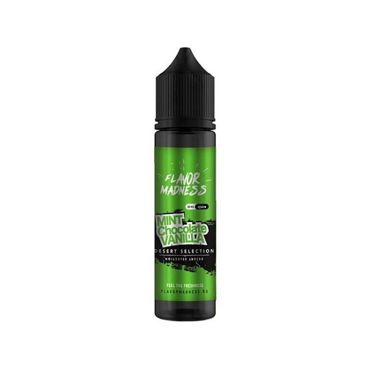 Lichid Tigara Electronica Flavor Madness - Mint Chocolate Vanilla ,30ml ,0mg/ml