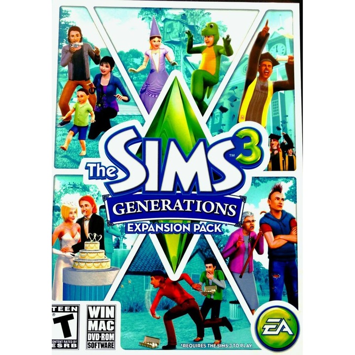 Игра The Sims 3 Generations Key Origin PC
