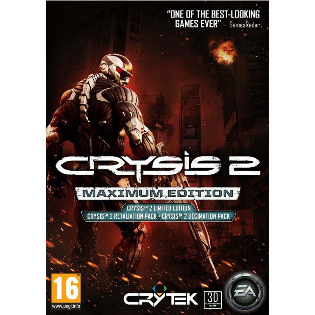 Игра Crysis 2 Maximum Edition Origin Key PC - eMAG.bg