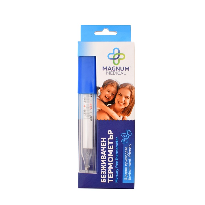 MAGNUM higanymentes hőmérő, galliummal