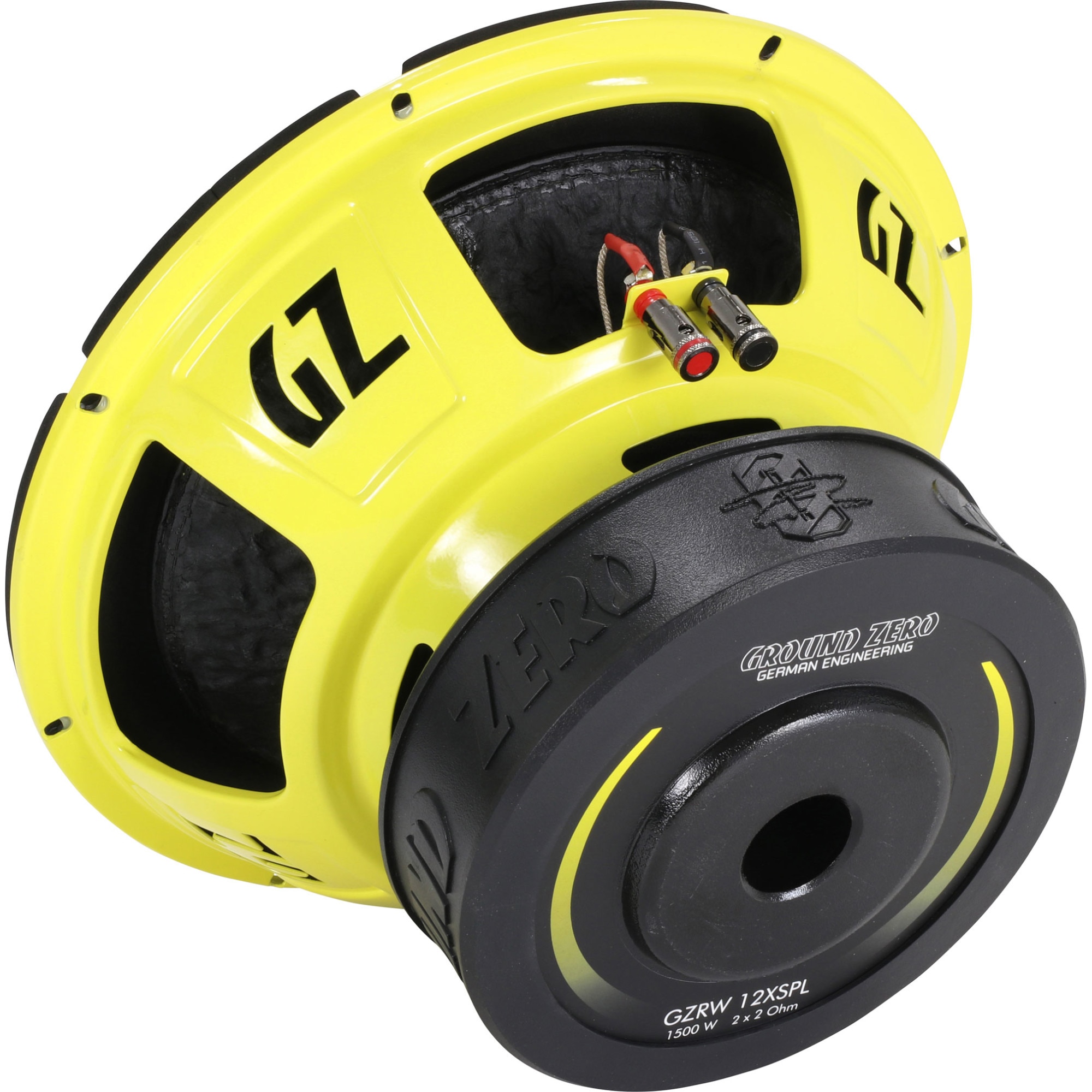 Caisson Subwoofer Ground Zero GZRB 20SPL - Bass Reflex 20cm 1000W | Pour Installation Audio Voiture