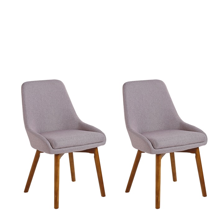 MELFORT Modern Tópszínű Étkezőszék Két Darabos Szettben