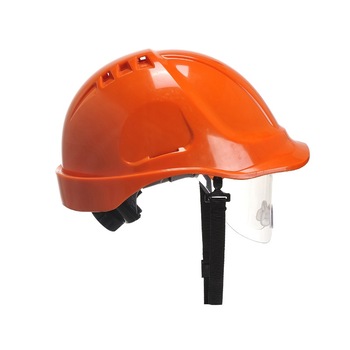 Casca Portwest cu Vizor Endurance, 56-63cm, portocaliu Casca Portwest cu Vizor Endurance, 56-63cm, portocaliu
