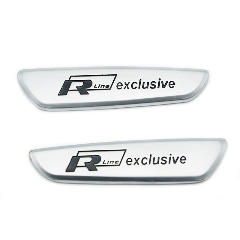 Set 2 Embleme R Line Exclusive Pentru Interior Volkswagen EMAG Ro