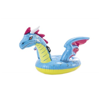 Saltea gonflabila pentru copii, INTEX 57563, aspect dragon, 201 x 191 cm Saltea gonflabila pentru copii, INTEX 57563, aspect dragon, 201 x 191 cm
