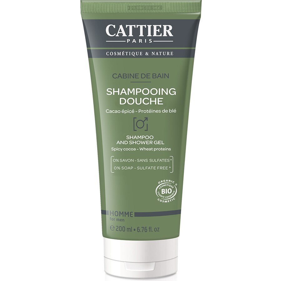 Gel de dus cu cacao condimentata, 200 ml, Cattier Paris