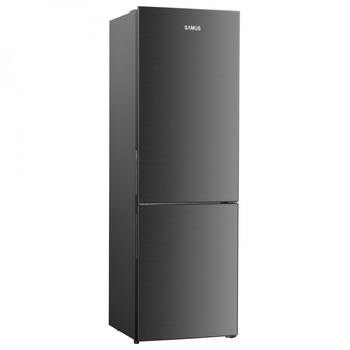 Combina Frigorifica Samus SCBX392NF, 293 L, Full No Frost, Termostat reglabil, Inox Combina Frigorifica Samus SCBX392NF, 293 L, Full No Frost, Termostat reglabil, Inox