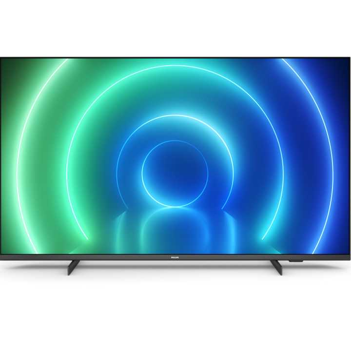 Televizor Philips LED 65PUS7506, 164 cm, Smart, 4K Ultra HD, Clasa G
