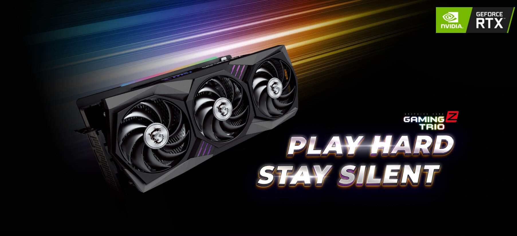 Placa video MSI GeForce® RTX™ 3080 GAMING Z TRIO LHR, 10GB GDDR6X