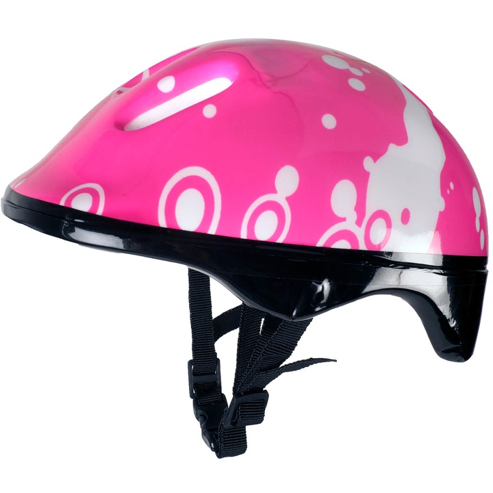 ActionOne Pinky Görkorcsolya szett, sisakkal, könyök/térd védő és hordtáskával, állítható, S méret (31-34), rózsaszín