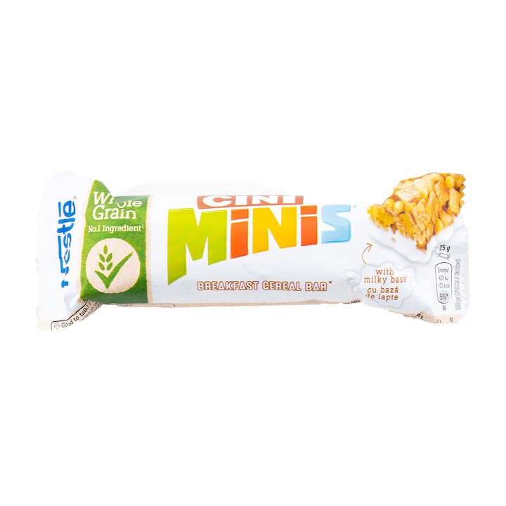 Baton de cereale cu lapte cu gust de scortisoara Cini Minis 25g Nestle