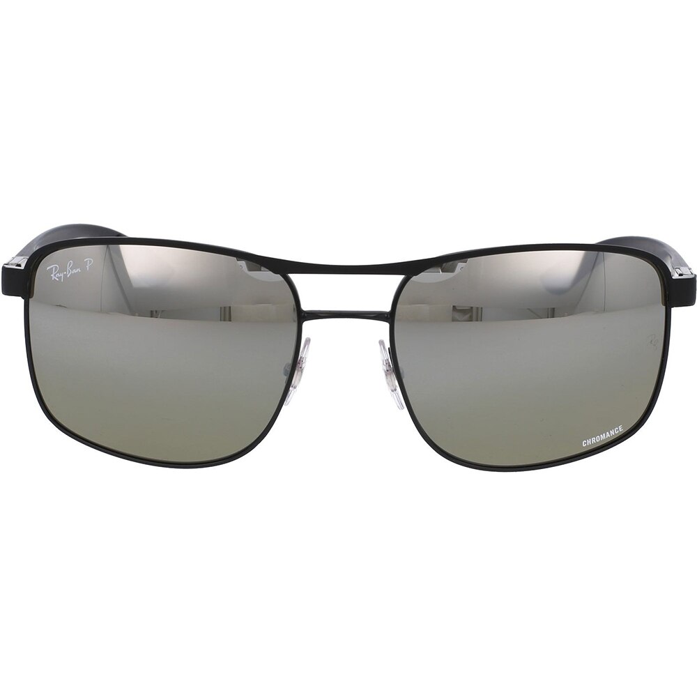 Ochelari de soare pentru barbati Ray-Ban RB3660CH 186/5J, polarizati, Negru 58 mm