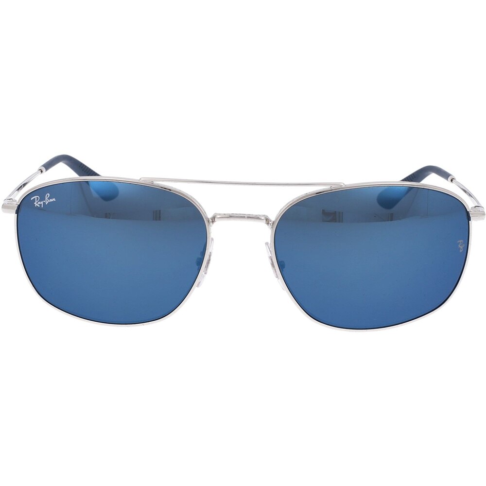 Ochelari de soare pentru barbati Ray-Ban RB3654 003/55, Argintiu, 60 mm