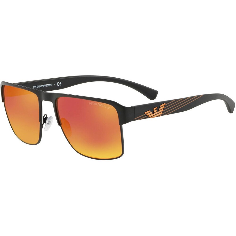 Ochelari de soare pentru barbati Emporio Armani EA2066 30016Q, Negru, 57 mm