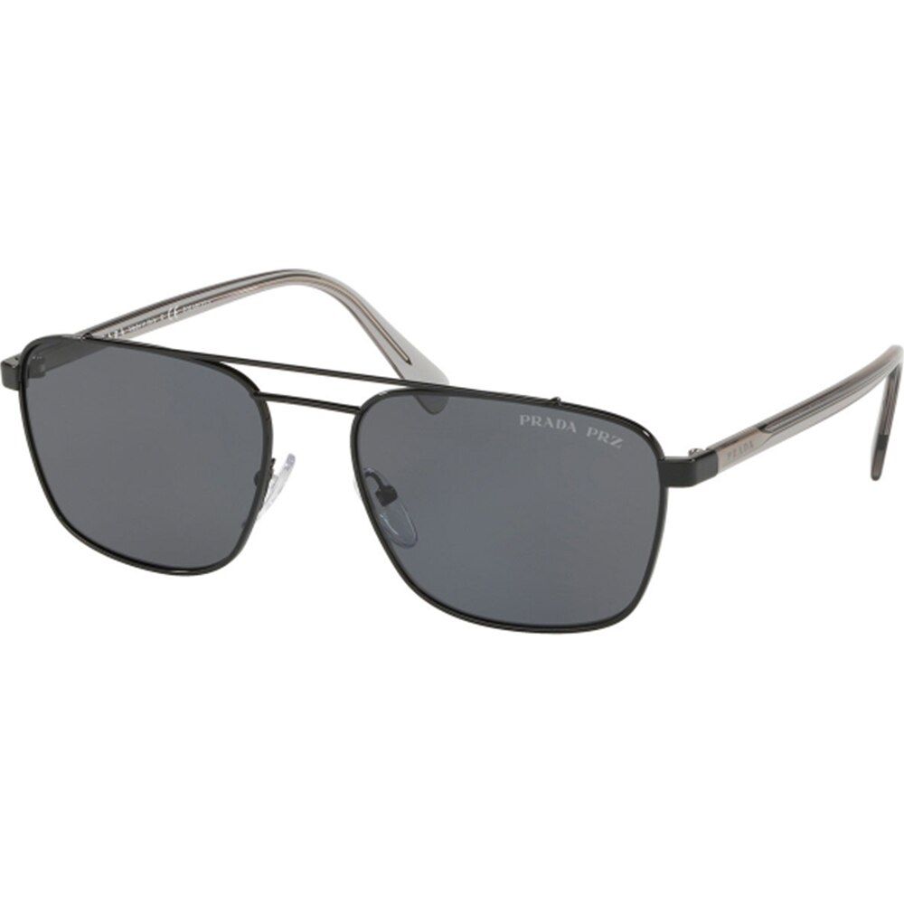 Ochelari de soare pentru barbati Prada PR61US 1AB5Z1, polarizati, Negru, 59 mm
