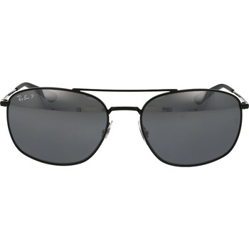 Ochelari de soare pentru barbati Ray-Ban RB3654 002/82, polarizati, Negru, 60 mm Ochelari de soare pentru barbati Ray-Ban RB3654 002/82, polarizati, Negru, 60 mm