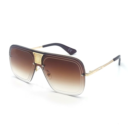 Smoothly Ocean Bold Ochelari de soare Unisex Vintage Sunglasses Aviator Fashion Vara Maro cu  auriu - eMAG.ro
