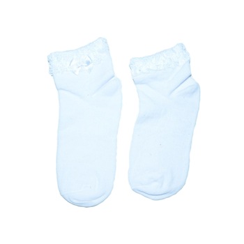 Sosete pentru fete Milusie B2251AL, Alb 58005 Sosete pentru fete Milusie B2251AL, Alb 58005