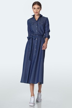 Rochie dama Valerie, Bleumarin, Albastru Rochie dama Valerie, Bleumarin, Albastru