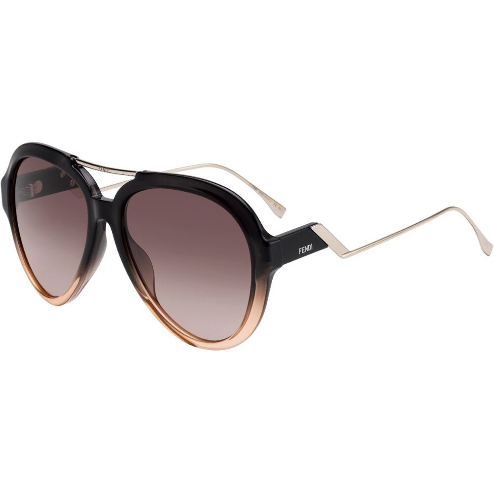 Ochelari de soare Fendi FF0322/G/S 7HH HA, Gri, 58 mm