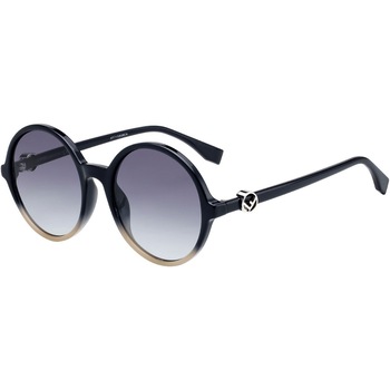 Ochelari de soare Fendi FF0319/G/S PJP GB, Albastru, 55 mm Ochelari de soare Fendi FF0319/G/S PJP GB, Albastru, 55 mm