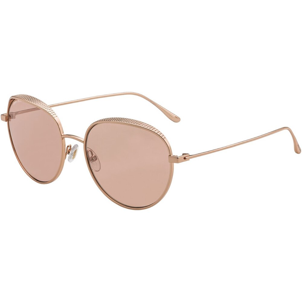 Ochelari de soare Jimmy Choo ELLO/S BKU 2S, Auriu, 56 mm