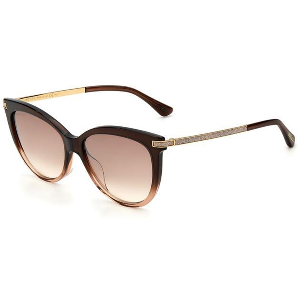 Ochelari de soare Jimmy Choo AXELLE/G/S 0MY NQ, Maro, 56 mm