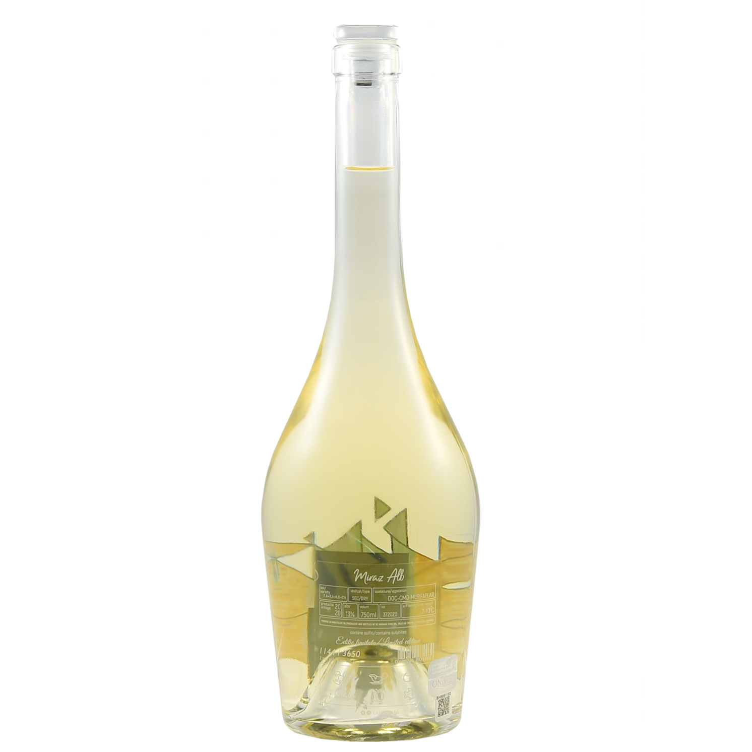 Vin Alb Crama Gabai Miraz, Sec, 0.75l