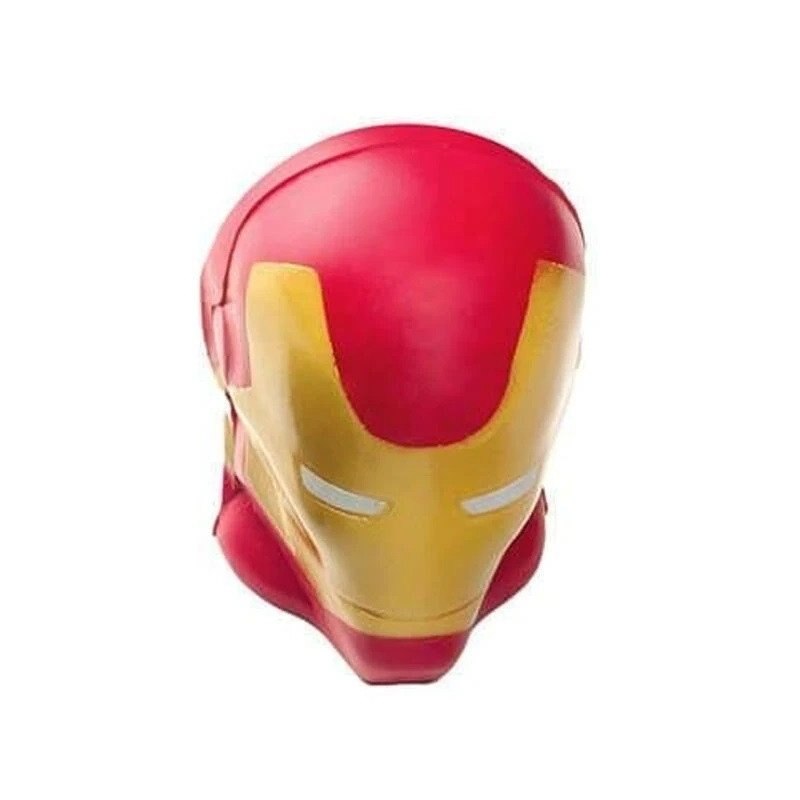 Jucarie squishy anti-stress Avengers, casca Iron Man