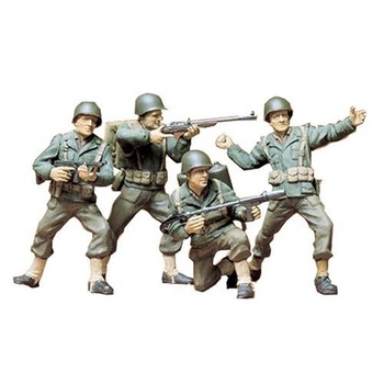 Set Figurine Soldati Tamiya US Army Infantry 4buc 1:35 TAM 35013 Set Figurine Soldati Tamiya US Army Infantry 4buc 1:35 TAM 35013