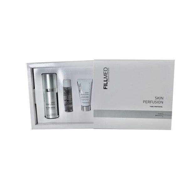 Set cadou, Filorga, Skin perfusion time protocol, ser re time 30 ml, apa micelara 20 ml, 5HP youth cream, 15 ml