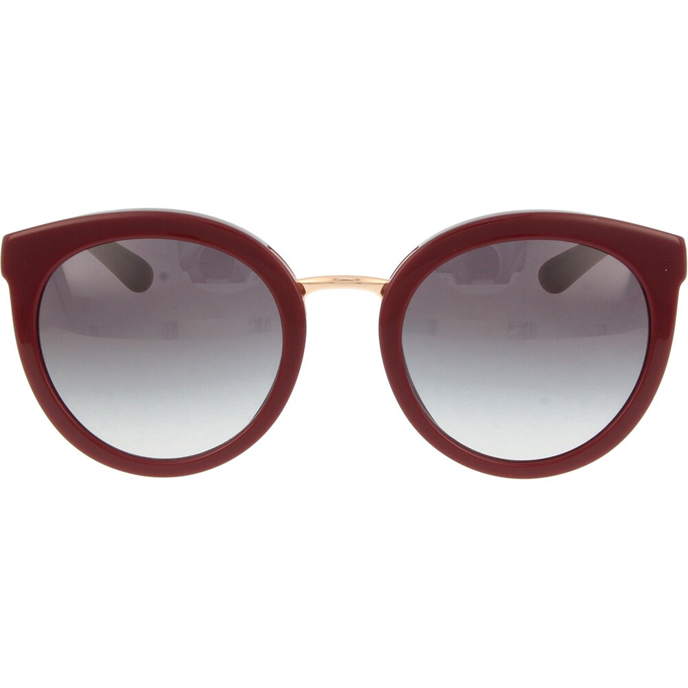 Ochelari de soare de dama Dolce&Gabbana DG4268 30918G, Visiniu, 52 mm
