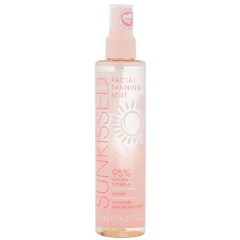 Spray Autobronzant Profesional pentru ten SUNKISSED cu Acid Hialuronic, 95% Ingrediente Naturale, Medium-Dark, 125 ml Spray Autobronzant Profesional pentru ten SUNKISSED cu Acid Hialuronic, 95% Ingrediente Naturale, Medium-Dark, 125 ml