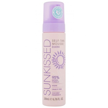 Spuma Autobronzanta Profesionala SUNKISSED Self-tan, DARK, 95% Ingrediente Naturale, 200 ml Spuma Autobronzanta Profesionala SUNKISSED Self-tan, DARK, 95% Ingrediente Naturale, 200 ml