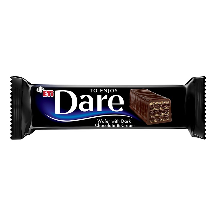 Napolitana cu ciocolata neagra Dare, 50g