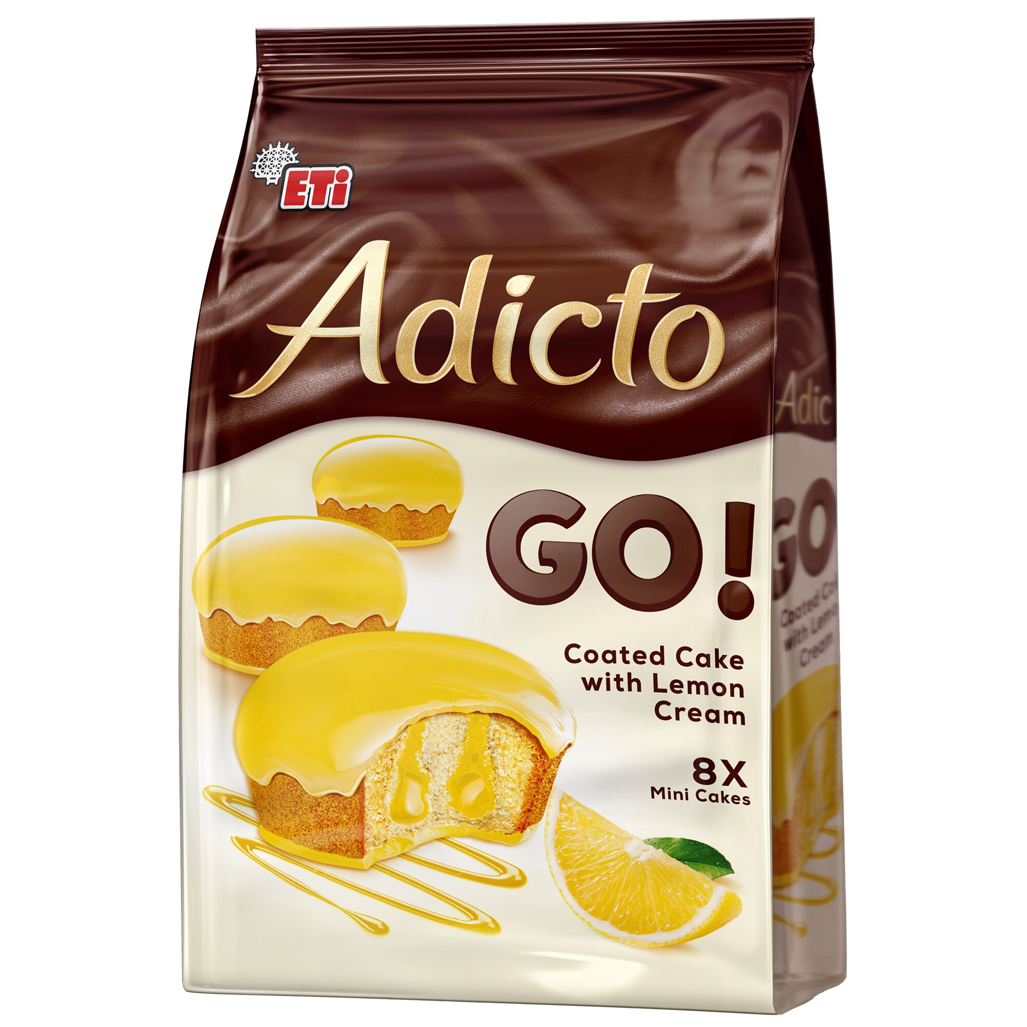 Mini prajituri cu crema de lamaie Adicto Go, 144g