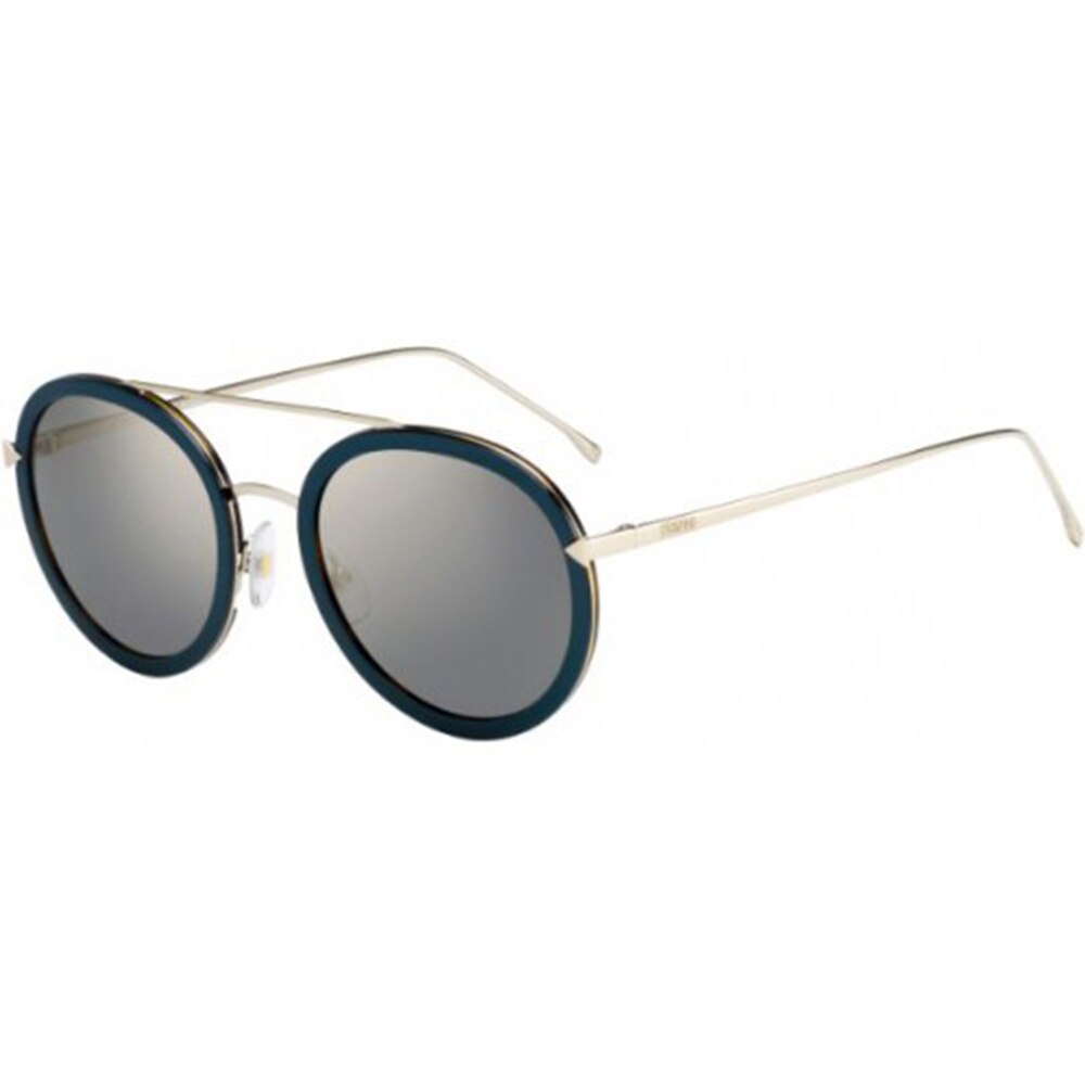Ochelari de soare de dama Fendi FF0156/S V59 JO, Havana, 51 mm
