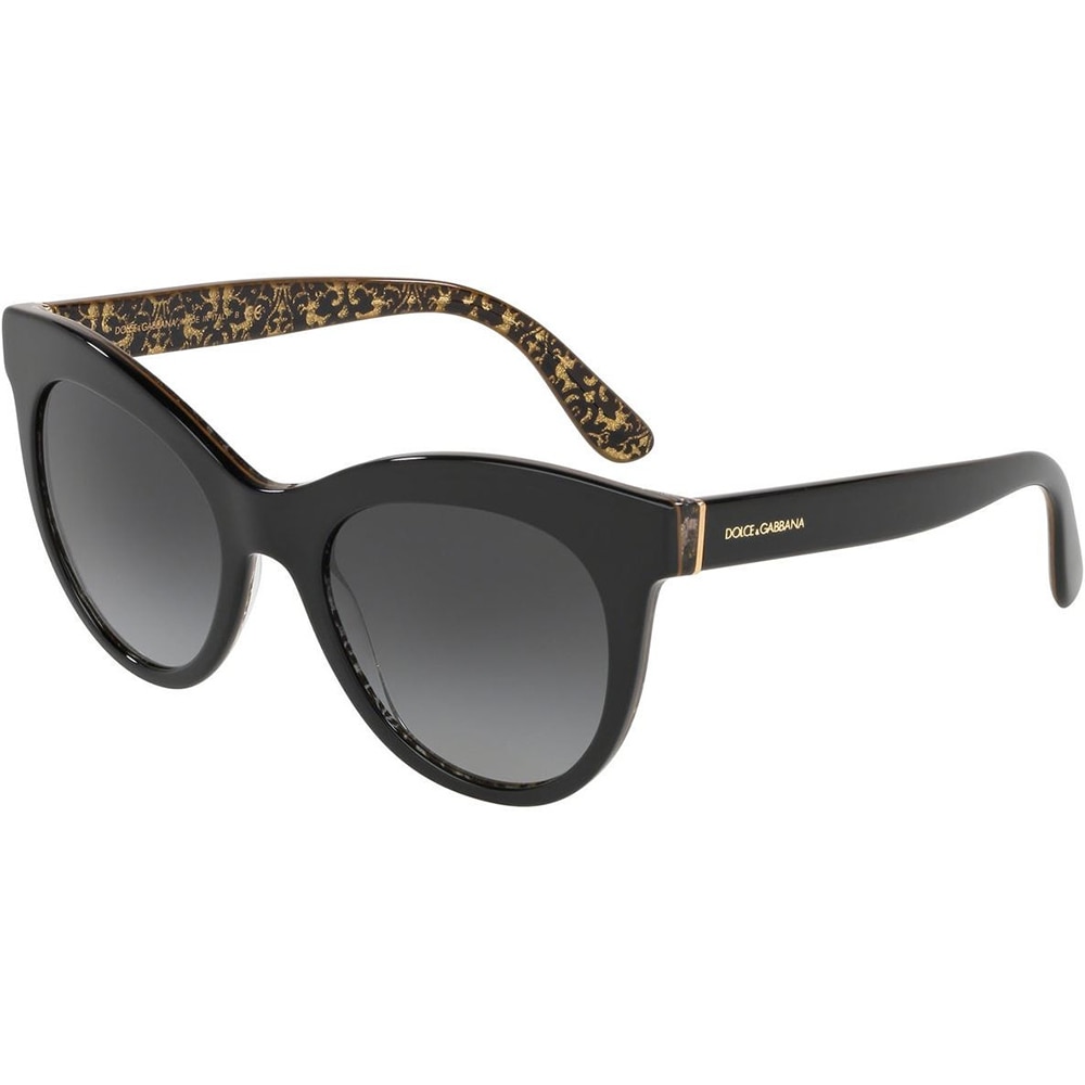 Ochelari de soare de dama Dolce&Gabbana DG4311 32158G, Negru, 51 mm