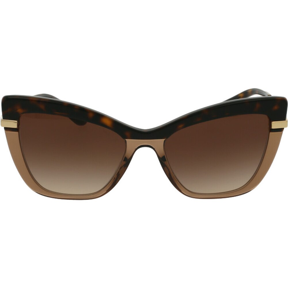 Ochelari de soare de dama Dolce&Gabbana DG4374 325613, Havana, 54 mm