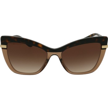 Ochelari de soare de dama Dolce&Gabbana DG4374 325613, Havana, 54 mm Ochelari de soare de dama Dolce&Gabbana DG4374 325613, Havana, 54 mm