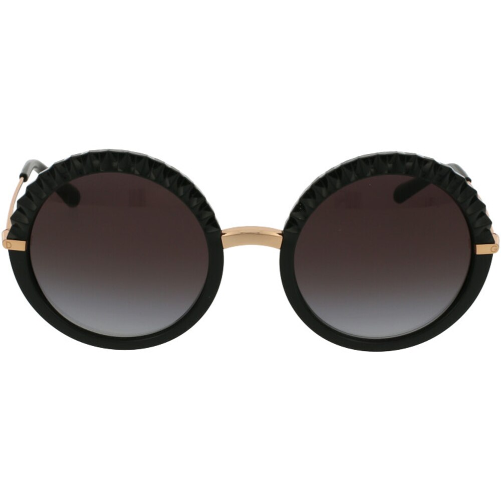 Ochelari de soare de dama Dolce&Gabbana DG6130 501/8G, Negru, 52 mm