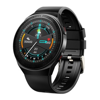 Ceas SmartWatch DacEnergy©, ecran de 1.28 inch, monitorizare ritm cardic, tensiune arteriala, somn, pedometru, sedentary reminder, alarma, calorii arse, moduri sportive, impermeabil IP67, negru Ceas SmartWatch DacEnergy©, ecran de 1.28 inch, monitorizare ritm cardic, tensiune arteriala, somn, pedometru, sedentary reminder, alarma, calorii arse, moduri sportive, impermeabil IP67, negru