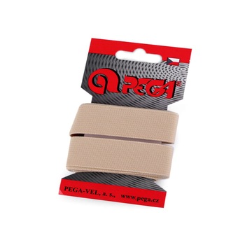 Elastic simplu plat, latime 20 mm, lungime 1.5 m, Bej Elastic simplu plat, latime 20 mm, lungime 1.5 m, Bej