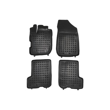 Set 4 Covorase Auto Negru din Cauciuc compatibil cu Dacia Sandero II (2019+), DACIA SANDERO II Stepway 4x4 (203410) Set 4 Covorase Auto Negru din Cauciuc compatibil cu Dacia Sandero II (2019+), DACIA SANDERO II Stepway 4x4 (203410)