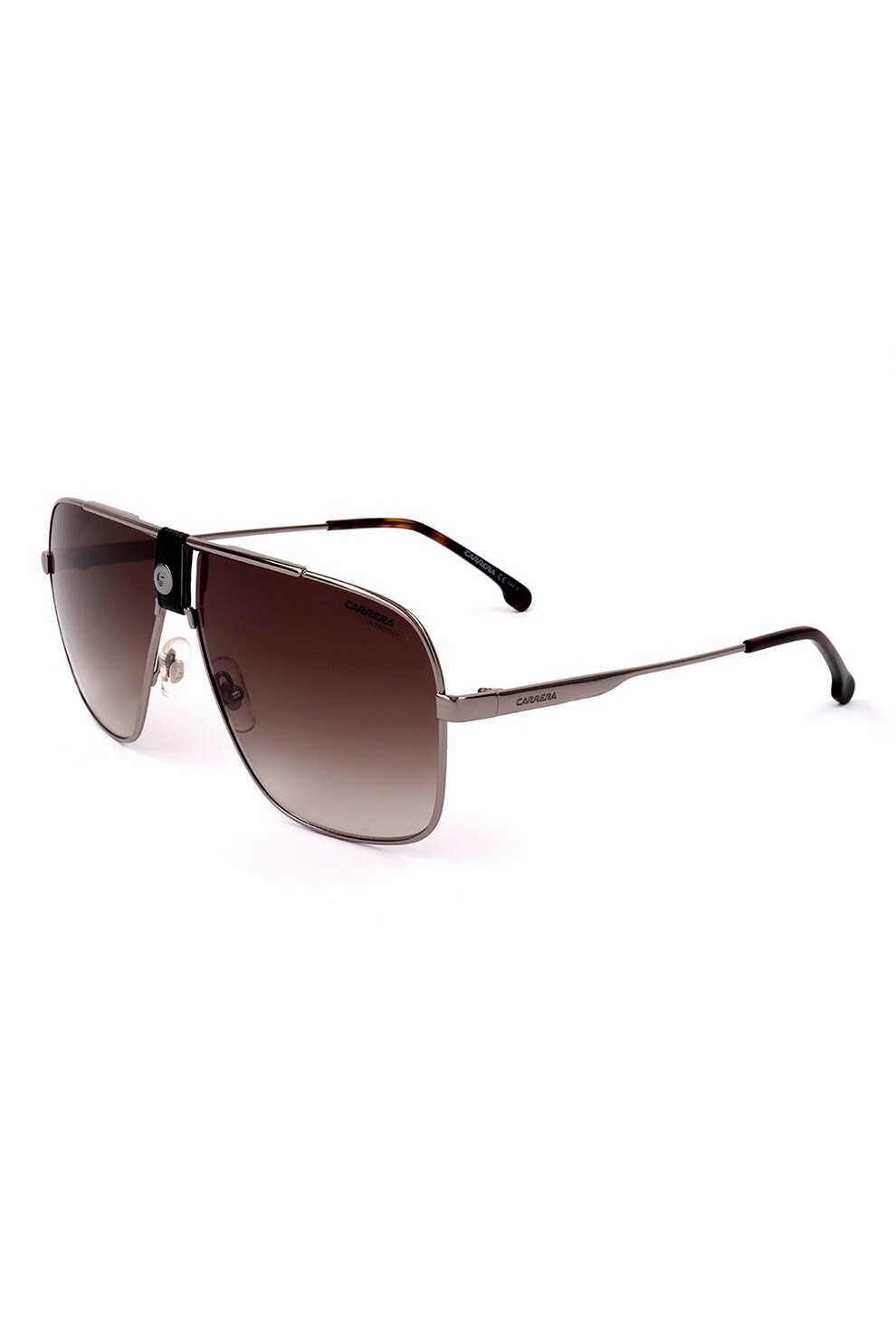 Carrera, Ochelari de soare aviator cu lentile in degrade, Roz prafuit/Maro